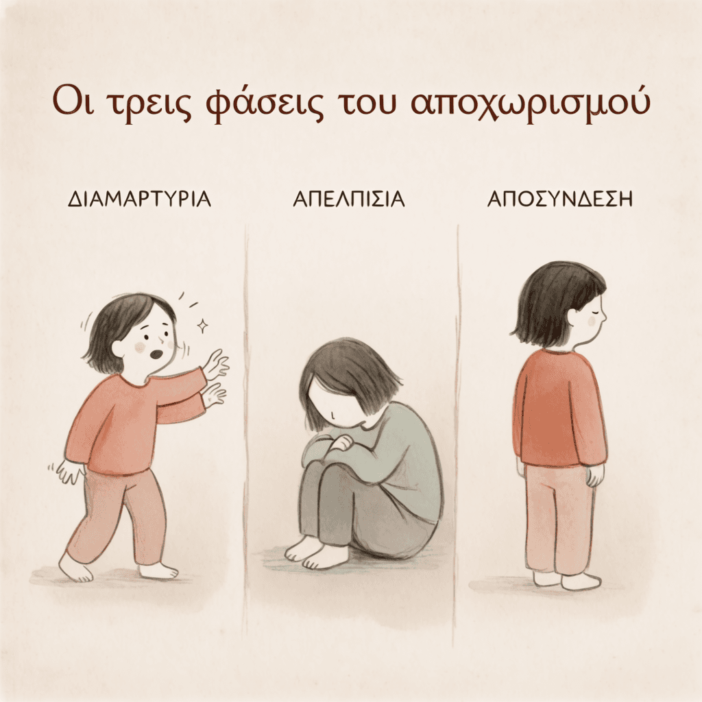 Το άγχος αποχωρισμού στην παιδική και ενήλικη ζωή: γιατί δεν το ξεπερνάμε, απλώς αλλάζει πρόσωπο